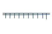 GBC SUREBIND A4 SECURE BINDING STRIPS 25MM BLUE (PACK OF 100) 1132845
