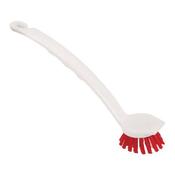 LONG HANDLE WASHING UP BRUSH WHITE/RED 102998 (PACK OF 1) image