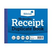 SILVINE CARBONLESS DUPLICATE RECEIPT BOOK 102X127MM (PACK OF 12) 720-T image