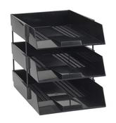 AVERY ORIGINAL STANDARD LETTER TRAY BLACK (SUITABLE FOR A4 AND FOOLSCAP DOCUMENTS) 44CHAR (PACK OF 1)