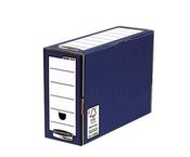 FELLOWES BANKERS BOX PREMIUM TRANSFER FILE BLUE /WHITE 00059-FF image