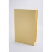 EXACOMPTA GUILDHALL SQUARE CUT FOLDER 315GSM FOOLSCAP YELLOW (PACK OF 100) FS315-YLWZ