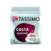 TASSIMO COSTA CAPPUCCINO COFFEE 280G CAPSULES (5 PACKS OF 8) 973546