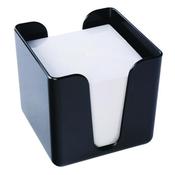 Q-CONNECT MEMO BOX BLACK (W102 X D102 X H95MM) KF21676 (PACK OF 1)