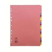CONCORD DIVIDER 20-PART A4 160GSM MULTICOLOURED 74499/J44