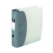 HERMES HEAVY DUTY LEVER ARCH FILE A4 SILVER 832006
