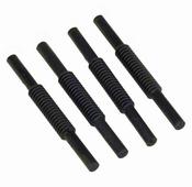 AVERY LETTER RISERS 75MM PLASTIC BLACK (PACK OF 4) 403