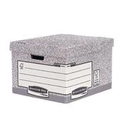 FELLOWES HEAVY DUTY BANKERS BOX SIZE W380XD430XH287MM LARGE (PACK OF 10 BOXES) 001812 image