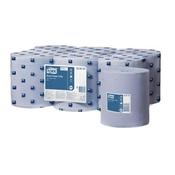 TORK MINI CENTREFEED ROLL 2-PLY 150M BLUE (PACK OF 6) 128107