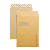 NEW GUARDIAN C4 ENVELOPE WINDOW BOARDBACK MANILLA (PACK OF 125) B26526 image