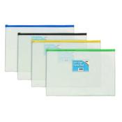 SUNDRY A4 ZIP BAG (PACK OF 12 BAGS) 300500