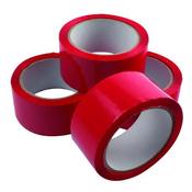 POLYPROPYLENE TAPE 50MMX66M RED (PACK OF 6) APPR-500066-LN