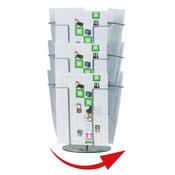 TWINCO A4 9 COMPARTMENT REVOLVING TABLE STAND TW51158