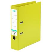 ELBA 70MM LEVER ARCH FILE PLASTIC YELLOW A4 100080901