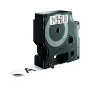 DYMO 45803 D1 LABELMAKER TAPE 19MM X 7M BLACK ON WHITE S0720830 (PACK OF 1) image