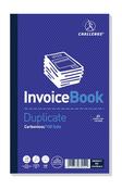 CHALLENGE DUPLICATE INVOICE SINGLE VAT COLUMN BOOK 100 SETS 210 X 130MM (PACK OF 5) 100080412