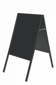 BI-OFFICE A-FRAME CHALKBOARD 600X1200MM BLACK DKT30404042 image