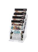 DEFLECTO 4 TIER LITERATURE HOLDER A5 DE779YTCRY