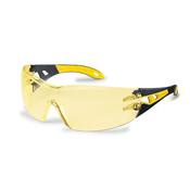 UVEX PHEOS SAFETY SPECTACLE AMBER PK5 (PACK OF 5)