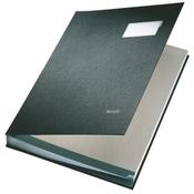 LEITZ HARD COVER SIGNATURE BOOK 240X340MM BLACK 57000095 (PACK OF 1) image