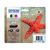 EPSON STARFISH 603 CMYK INK MULTIPACK C13T03U64010 image