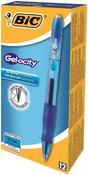 BIC GEL-OCITY ORIGINAL GEL PEN MEDIUM BLUE (PACK OF 12) 829158 image