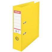 ESSELTE 75MM LEVER ARCH FILE POLYPROPYLENE A4 YELLOW (PACK OF 10 FILES) 48061