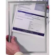 FRANKEN MAGNETIC DOCUMENT HOLDER A4 GREY (PACK OF 5) ITSA4M/5 12