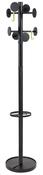 ALBA STAN COAT STAND BLACK (TOTAL HEIGHT: 1750MM) PMSTAN3N image