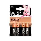 DURACELL MN1500 LR6 AA ALKALINE BATTERY 1.5V B4 (PACK OF 20)