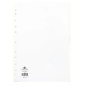 CONCORD DIVIDER 20-PART A4 150GSM WHITE 79601