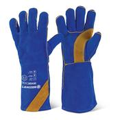 BEESWIFT CAT2 BLUE GOLD HQ 16” WELDERS GAUNTLET  (PACK OF 10)