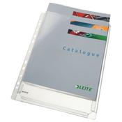 LEITZ REINFORCED EXPANDING POCKETS A4 CLEAR (PACK OF 5 POCKETS) 47188