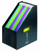 SNOPAKE ELIGO DESK EXPANDER 13 PART PORTRAIT BLACK 15171