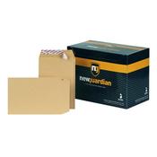 NEW GUARDIAN C5 ENVELOPES POCKET 130GSM MANILLA (PACK OF 250) L26039