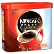 NESCAFE ORIGINAL INSTANT COFFEE POWDER 750G TIN