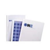 GBC THERMAL BINDING COVERS 6MM FRONT PVC CLEAR BACK GLOSS A4 WHITE REF IB370045 [PACK 100]