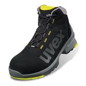 UVEX 1 SAFETY BOOT BLACK/ YELLOW SIZE 10 (PACK OF 1)
