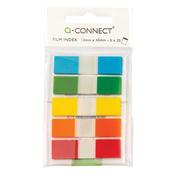 Q-CONNECT PAGE MARKERS 1/2 INCH ASSORTED (PACK OF 130 MARKERS) KF14966