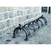 CYCLE RACK VERSAILLE BLACK (350 X 1600 X 430MM) 383767
