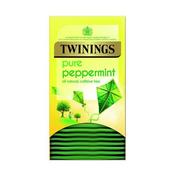 TWININGS PURE PEPPERMINT ENVELOPES QUANTITY 12 X 20 BAGS
