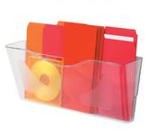 DEFLECTO CRYSTAL LANDSCAPE LITERATURE HOLDER A4 CPO74YTCRY (PACK OF 1)