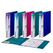 SNOPAKE 2 RING BINDER 25MM A4 ELECTRA ASSORTED (PACK OF 10 BINDERS) 10165