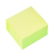 Q-CONNECT QUICK NOTE CUBE 76 X 76MM YELLOW KF01346