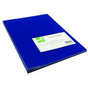 Q-CONNECT POLYPROPYLENE DISPLAY BOOK 40 POCKET BLUE KF01259