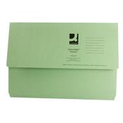 GREEN DOCUMENT WALLET (PACK OF 50 WALLETS)