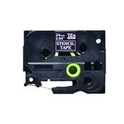 BROTHER STENCIL TAPE BLACK 24MM STE-151 (PACK OF 1)