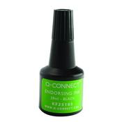 Q-CONNECT ENDORSING INK 28ML BLACK (PACK OF 10) KF25105Q