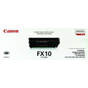 CANON FX-10 BLACK TONER CARTRIDGE 0263B002 image