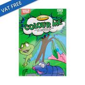 A4 96 PAGE PERFORATED COLOURING BOOK - BACK TO NATURE image
